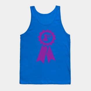 Baby Blue Ribbon symbol Tank Top